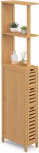 meuble WC IDMarket BEA en bambou
