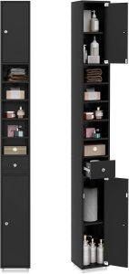 meuble WC LIFEZEAL 5 compartiments