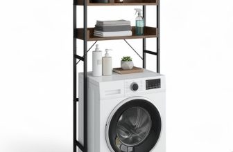 Notre test sur l&rsquo;étagère de salle de bain tectake bois et acier industrielle