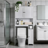 Notre test sur le meuble wc LEADZM 2 en 1 blanc
